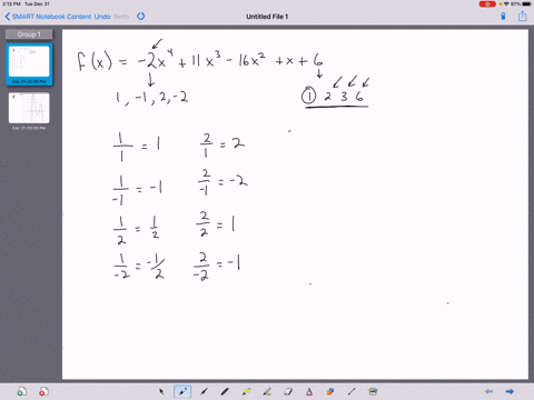consider-the-following-fx-2-x411-x3-16-x2x6-a-list-the-possible-rational-zeros-of-f-enter-your-answers-as-a-comma-separated-list-x-square-b-use-a-graphing-utility-to-graph-f-so-that-some-of-the-possib