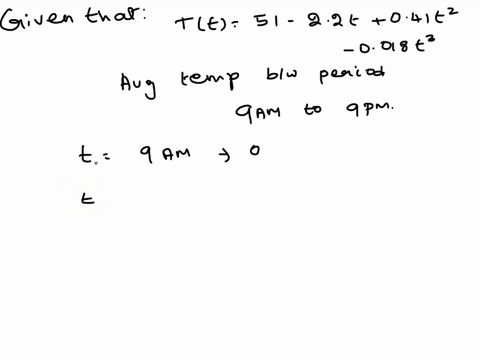 6-1points-details-sapcalcbr1-53033-my-notes-ask-your-teacher-in-a-certain-city-the-temperature-in-f-t-hours-after-9-am-was-modeled-by-the-function-tt-51-22t-041t2-0018t3-find-the-average-tem-42914
