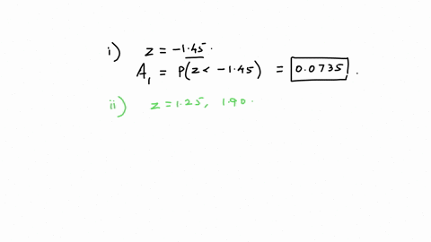 for-1-and-2-find-the-area-under-the-standard-normal-distribution-curve-2-pts-each-to-the-left-ofz-145-between-z-125-and-z-190-find-the-2-value-so-that-674-of-the-distribution-iies-to-the-lef-55562