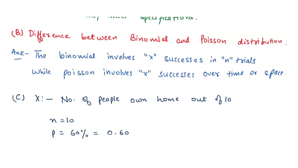 SOLVED: Determine if the variable Xin the following scenarios has ...