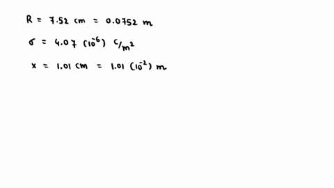 a-disk-of-radius-r-752-cm-is-centered-at-the-origin-and-lies-in-the-y-2-plane-the-disk-has-surface-charge-density-0-407-10-6-cm-evaluate-the-electric-field-ez-produced-by-this-disk-along-the-24287