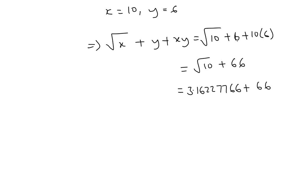solved-evaluate-the-expression-x-y-x-y-for-the-given-values-of-x