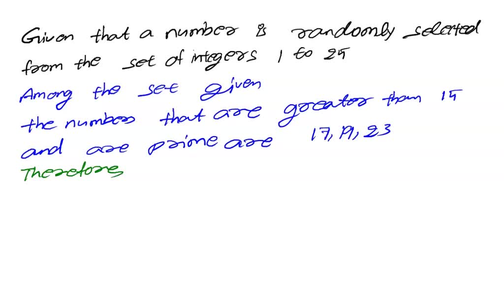solved-a-single-number-is-randomly-selected-from-the-set-of-integers