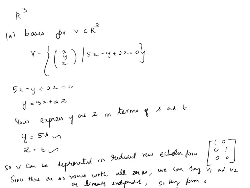 SOLVED: Consider the vector space M2x1, the set of all 2x1 matrices ...