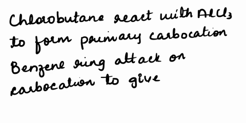 alkylation-of-benzene-with-1-chlorobutane-15-what-is-the-chief-product-of-the-friedel-crafts-aicls-2-points-butylbenzene-2-phenylbutane-2-methyl-1-phenylpropane-tbutylbenzene-22-diphenylbuta-21242