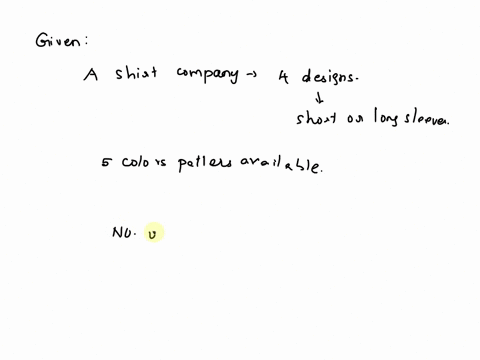 5-a-shirt-company-has-4-designs-each-of-which-can-be-made-with-short-or-long-sleeves-_-there-are-5-color-patterns-available-how-many-different-shirts-are-available-from-this-company-ans-40-s-72956