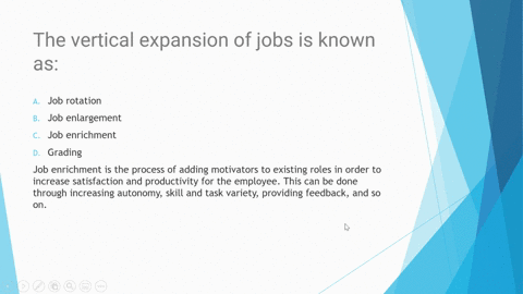 job rotation and job enlargement