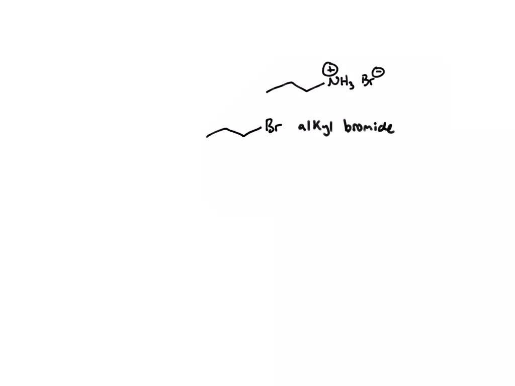 SOLVED 'Draw the structure of the alkyl bromide and the nucleophile