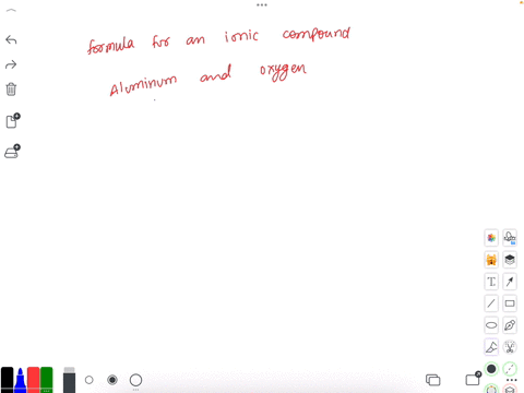 which-is-the-formula-for-an-ionic-compound-made-of-aluminum-and-oxygen