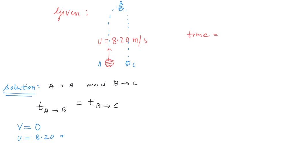 SOLVED: A juggler throws a bowling pin straight up with an initial ...