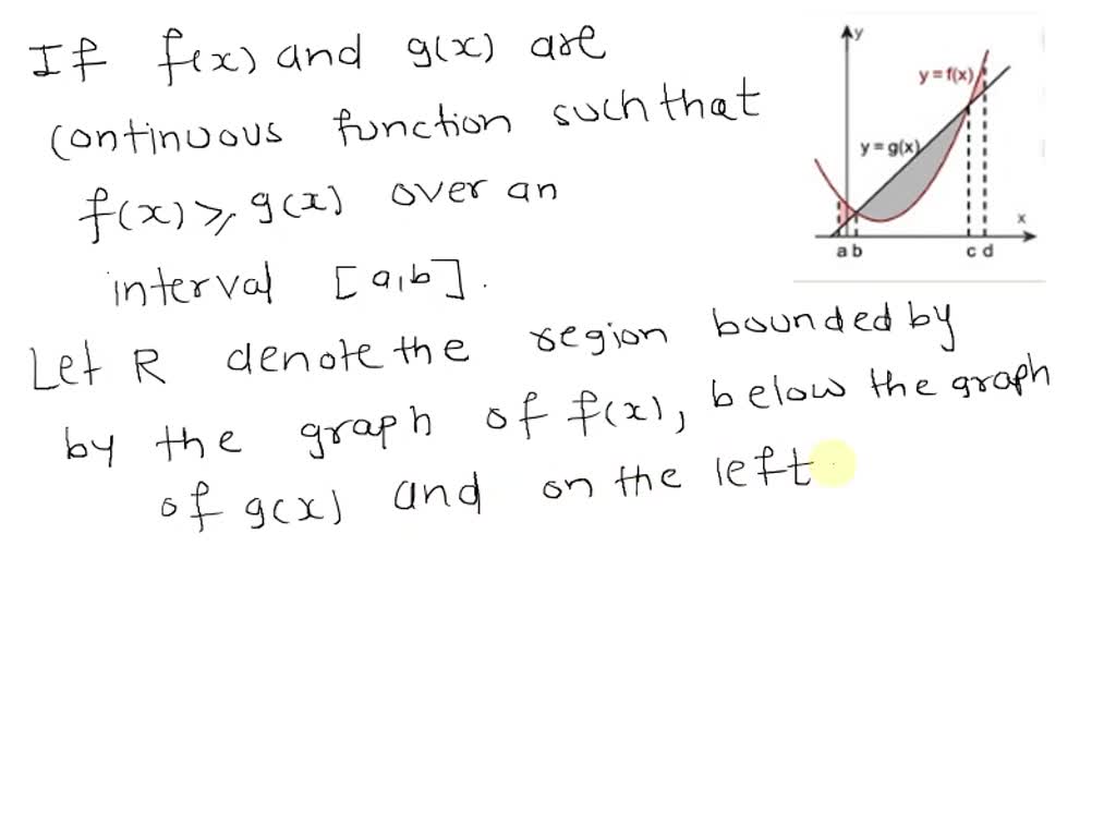 SOLVED: Refer to the figure t0 the right: Set Up definite integral that ...
