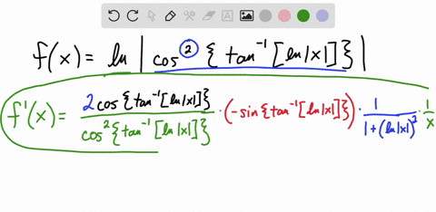 fx-lncos2tan1lnx-find-fx