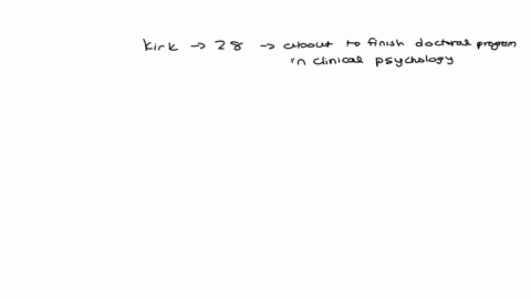 please-read-the-following-case-study-and-respond-to-the-following-questions-case-study-kirk-who-is-28-is-about-to-finish-a-doctoral-program-in-clinical-psychology-his-problem-situation-revol-63139