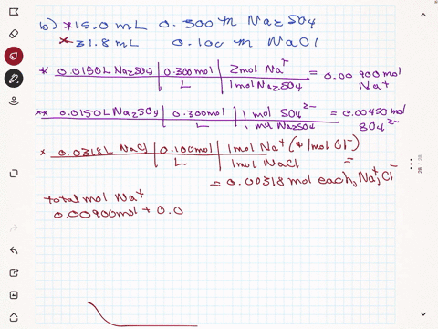 indicate-the-concentration-of-each-ion-present-in-the-solution-formed-by-mixing-the-following-a-16-ml-of-0100-m-hcl-and-100-ml-of-0220-m-hcl-h-____-m-cl-_____-m-b-150-ml-of-0300-m-na2so4-and-24295