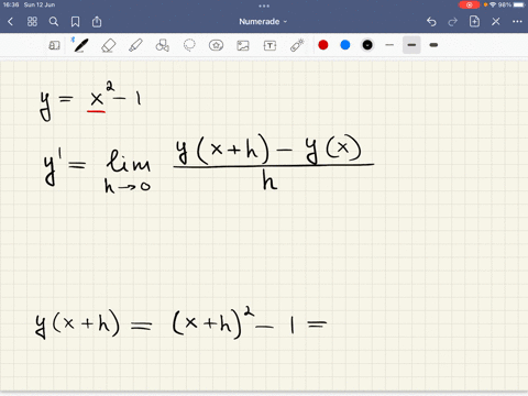find-the-derivative-of-the-following-function-by-using-the-definition-delta-process-yx2-1-32441