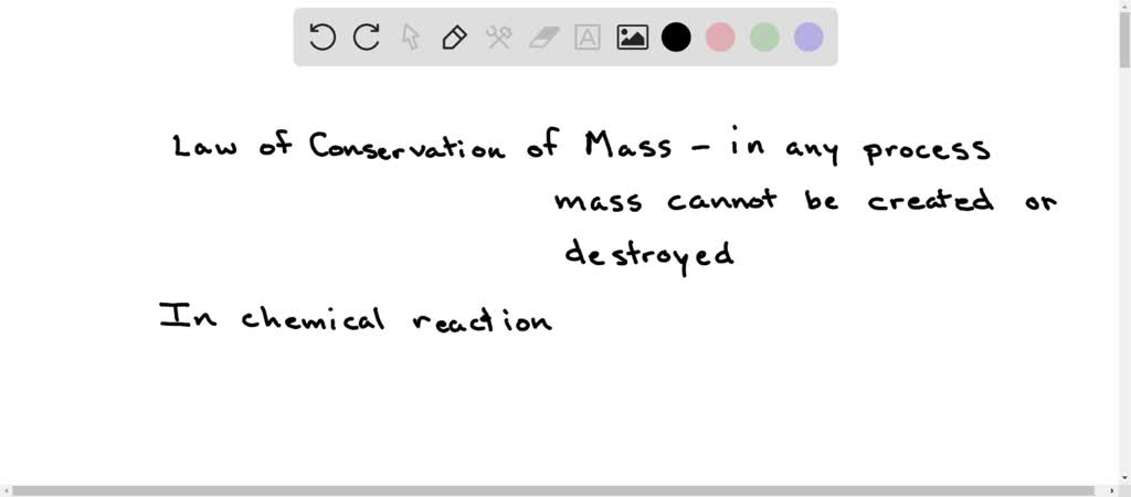 how does the law of conservation of mass apply to chemical reactions