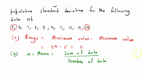 calculate-the-range-population-variance-and-population-standard-deviation-for-the-following-data-set-if-necessary-round-to-one-more-decimal-place-than-the-largest-number-of-decimal-places-gi-42953