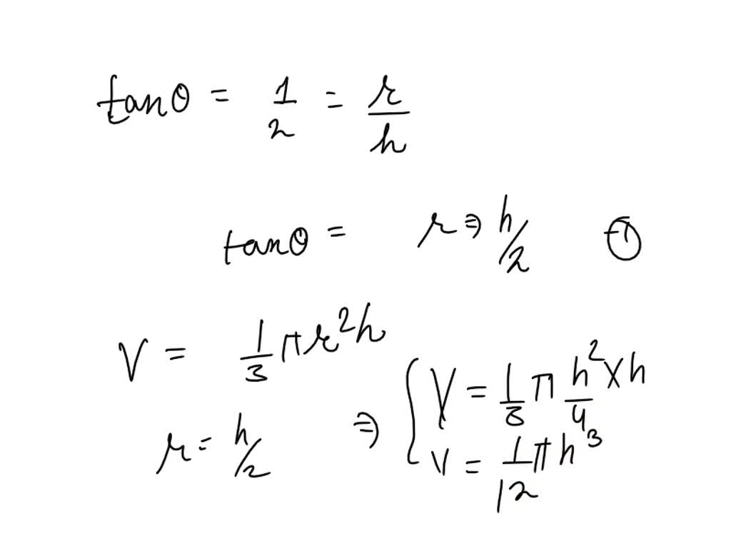 SOLVED: Fuel is draining from the bottom of a cone-shaped funnel at the  rate of 0.3 cubic ft/sec. The height of the funnel is 2 ft and the radius  of the funnel