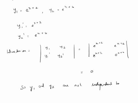 point-use-the-wronskian-cetermine-whether-the-functions-y1-linearly-independent-wronskian-det-linear-81-76-the-test-ior-independence-of-the-set-using-the-wronskian-inconclusive-because-the-w-76875