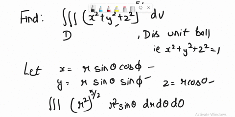 evaluate-the-following-integral-in-spherical-coordinates-jiseey2-dv-d-is-the-unit-ball-sisky2-52-dv-84159