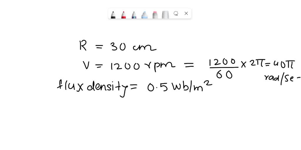 The cross section of a homopolar generator disk is shown in Figure 9.25 ...