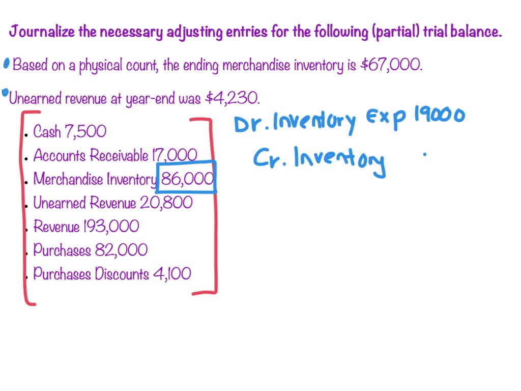 VIDEO solution: Text: Adjusting and Closing Entries in a Perpetual ...