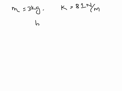 a-3-kg-mass-attached-to-spring-with-stiffness-81-nlm-the-damping-constant-for-the-system-is-18v3-n-seclm-if-the-mass-is-pulled-20-cm-to-the-right-of-equilibrium-and-given-an-initial-rightwar-54656