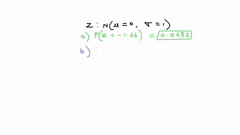 31-area-under-the-curve-part-i-find-the-probability-of-each-of-the-following-if-z-nmu-0-sigma-1-keep-4-decimal-places-a-pz-166-b-pz-176-c-p-096-z-174-33457