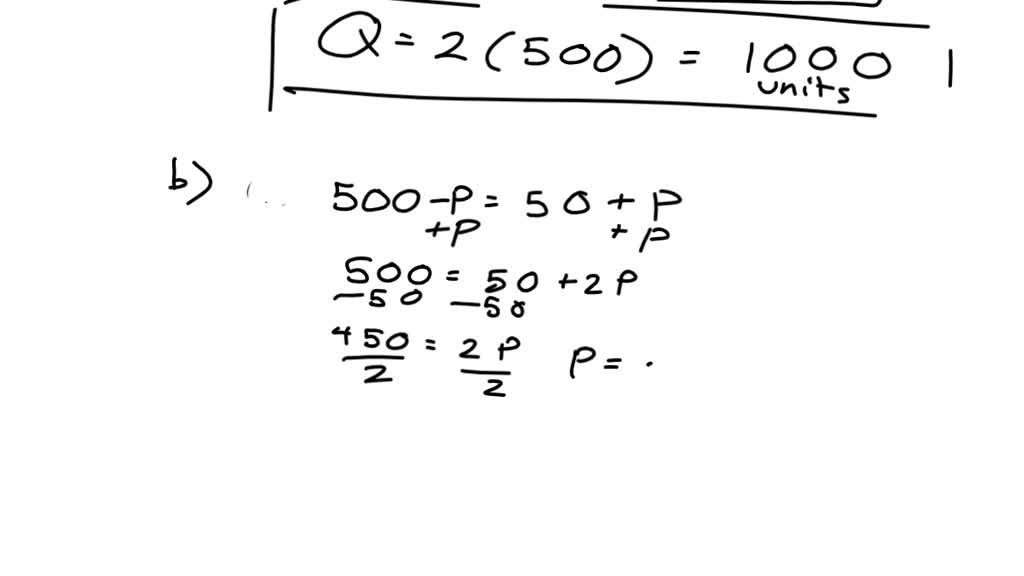 Solved For Each Of The Following Sets Of Supply And Demand Curves Solved For Each Of The Following Sets Of Supply And Demand Curves