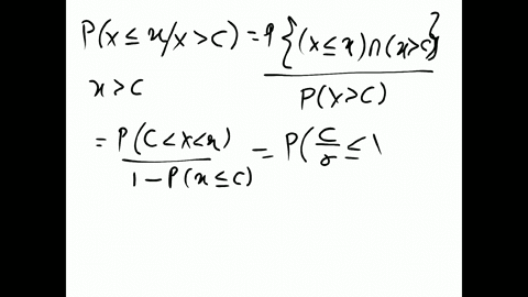 Let X have the Pareto distribution. Determine the cdf of the ...