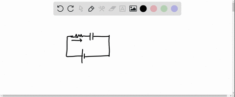 a-resistor-and-a-capacitor-are-connected-in-series-across-an-ideal-battery-having-a-constant-voltage-across-its-terminals-at-the-moment-contact-is-made-with-the-battery-the-voltage-across-th-06946