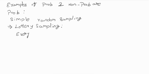 write-examples-of-the-different-types-of-probability-and-nonprobability-sampling-give-practical-examples-of-the-application-in-real-life-situations-54556