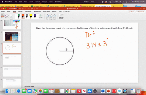 given-that-the-measurement-is-in-centimeters-find-the-area-of-the-circle-to-the-nearest-tenth-use-314-for-56148