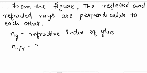 e-faftzet-tha-hon-h-3a-k-both-reflects-and-beam-of-light-the-surface-between-refracts-al-3-as-shown-in-figure-air-and-glass-refractive-index-of-p3423-if-the-find-the-angle-of-the-glass-is-n2-70075