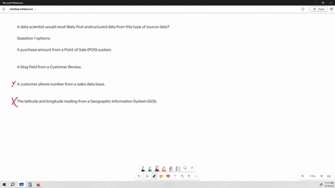 a-data-scientist-would-most-likely-find-unstructured-data-from-this-type-of-source-data-question-1-options-a-purchase-amount-from-a-point-of-sale-pos-system-a-blog-field-from-a-customer-review-a-custo