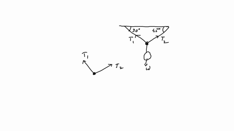 find-the-tension-in-each-cord-in-fig-e57-if-the-weight-of-the-suspended-object-is-w-81742