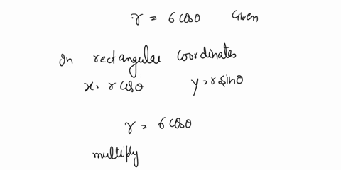 convert-the-polar-equation-to-rectangular-coordinates-r6-cos-theta-4-13842
