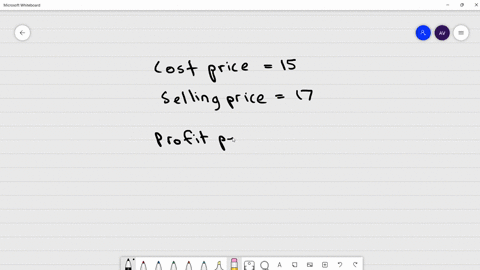 find-the-profit-percent-if-cp-is-15-and-sp-is-17-11537