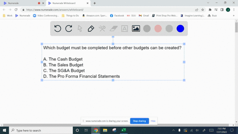 which-budget-must-be-completed-before-other-budgets-can-be-created-a-the-cash-budget-b-the-sales-budget-c-the-sga-budget-d-the-pro-forma-financial-statements-89397