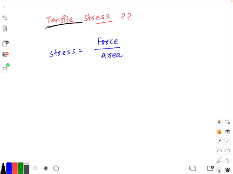 tensile-stress-is-a-the-strain-per-unit-length-b-the-ratio-of-elastic-modulus-to-strain-c-the-ratio-of-the-change-in-length-to-the-original-length-d-the-same-as-force-the-applied-force-per-c-96118