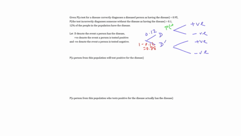 a-test-for-a-disease-correctly-diagnoses-diseased-person-as-having-the-disease-with-probability-095-the-test-incorrectly-diagnoses-someone-without-the-disease-as-having-the-disease-with-a-pr-78755