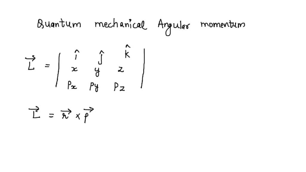 SOLVED: Calculate The [Lx, Ly] Commutator Using The Angular Momentum ...