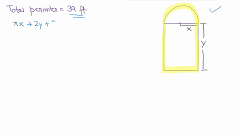 a-norman-window-has-the-shape-of-a-rectangle-surmounted-by-a-semicircle-find-the-dimensions-of-a-norman-window-of-perimeter-39-ft-that-will-admit-the-greatest-possible-amount-of-light-round-06738