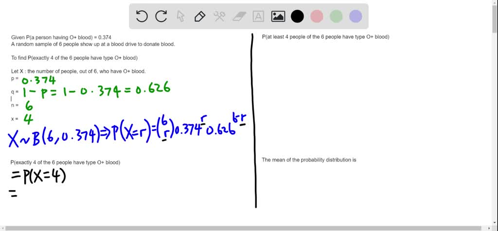 SOLVED: The most popular blood type is O+ (O positive). The probability ...