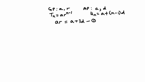 the-first-second-and-third-terms-of-a-geometric-progression-are-the-first-fourth-and-tenth-terms-respectively-of-an-arithmetic-progression-given-that-the-first-term-in-each-is-12-and-the-com-49106
