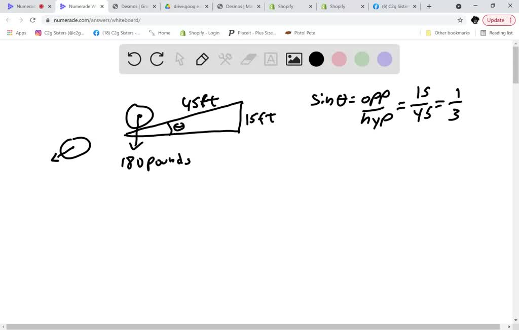 You are required to push a 180 pound ball to a storage platform 15 feet ...
