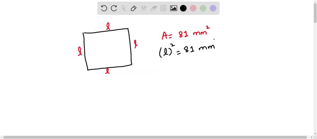 A Square Has A Perimeter Of 36 Millimeters