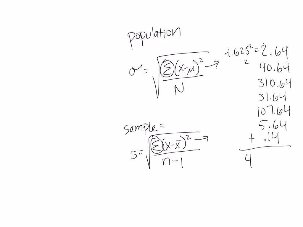 Solved 88 96 72 84 95 100 92 90 The Mean Of The Preceding Values Is 89