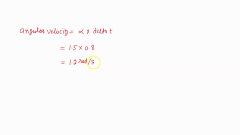 30-golf-c-club-is-swung-with-an-average-angular-acceleration-of-15-rads-what-is-the-angular-velocity-of-the-club-when-it-strikes-the-ball-at-the-end-of-a-08-second-swing-12066