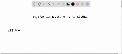 how-many-moles-of-naoh-are-there-in-1250-ml-of-0190-m-naoh-14091